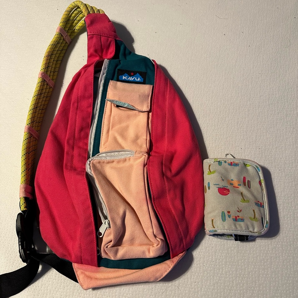 Kavu Sling bag and Wallet